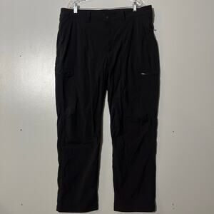 L.L Bean Straight Leg Cresta Outdoor Hiking Black Casual Pants Men’s Size‎ 38x32